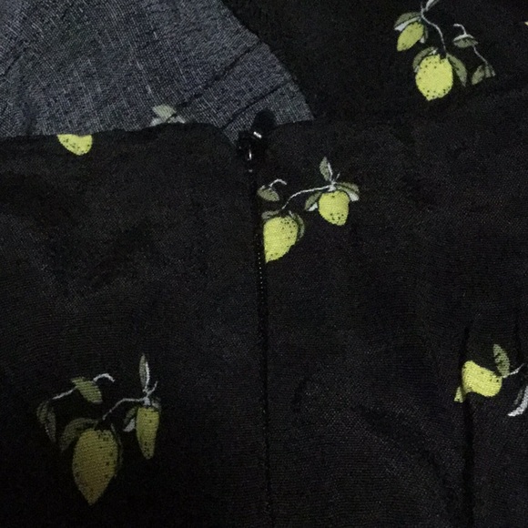 Free People size 6 Margot lemon printed pants - Picture 8 of 9